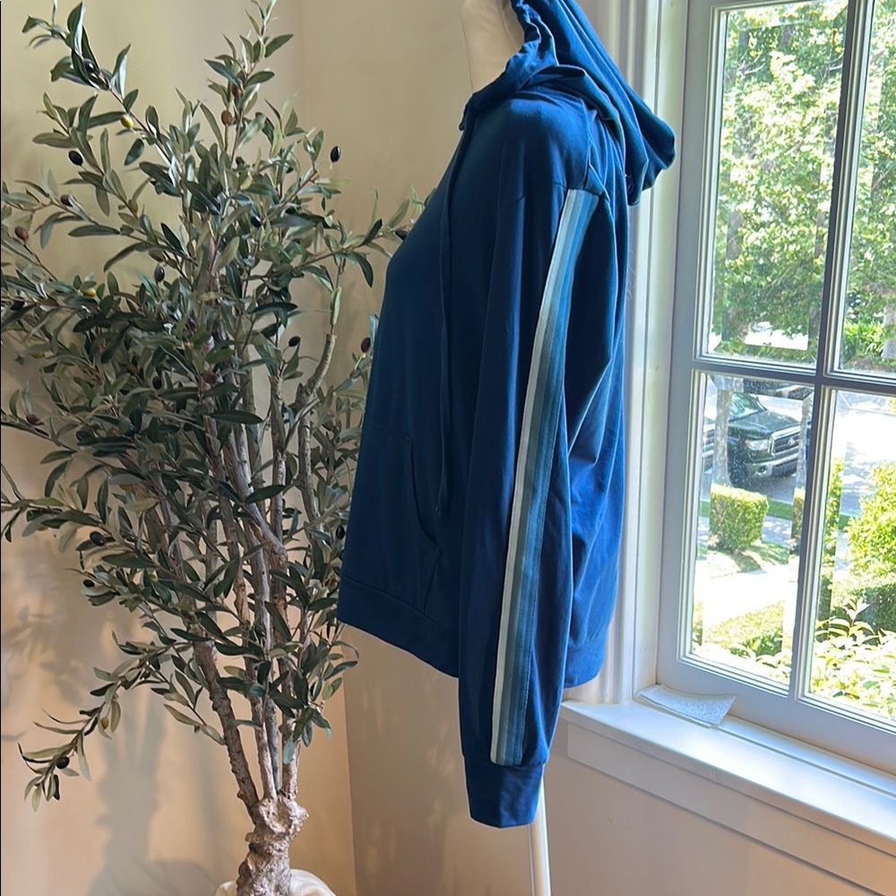 Blue Track Suit 76 with Striped Detail